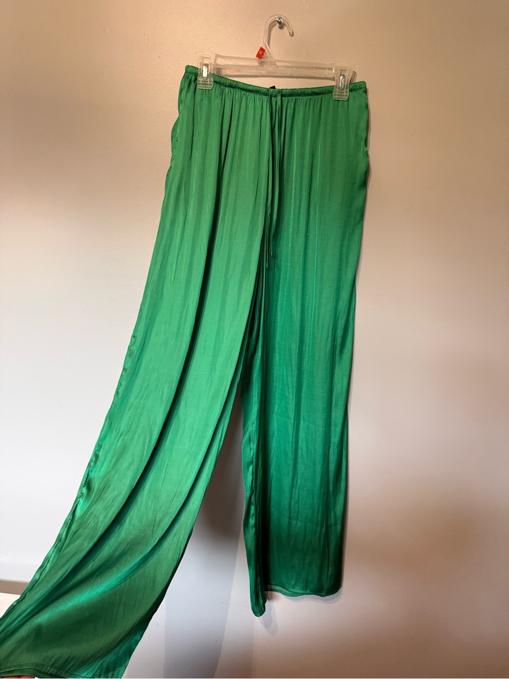 Dynamite Emerald Green Wide-Leg Pants